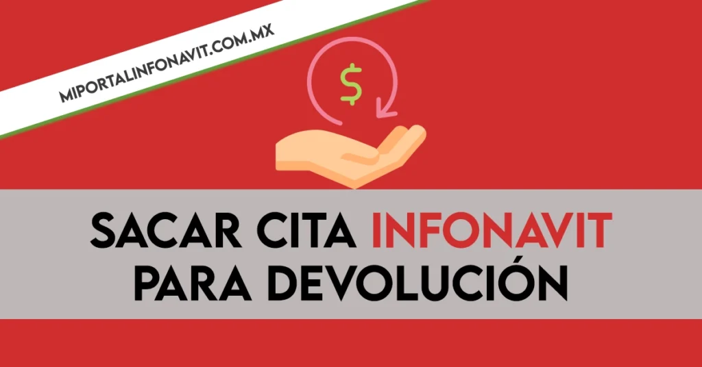 como sacar cita en infonavit para solicitar la devolución