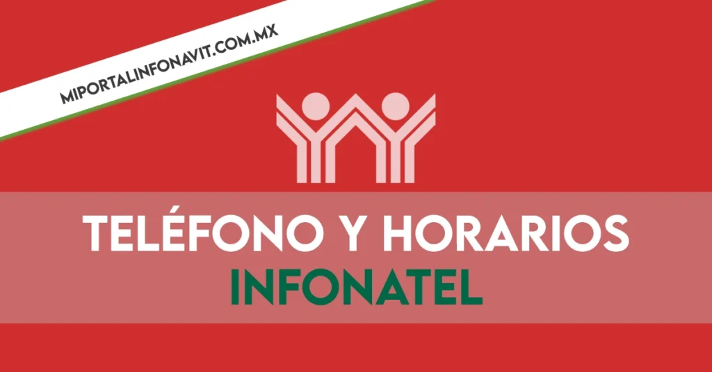 telefono y horarios infovit infonatel